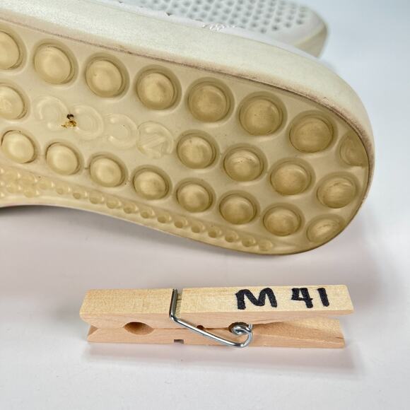 Ecco Soft 7 Extra Width White Soft Leather Slip On Sneakers Shoes Women's Size 6 - Picture 11 of 11